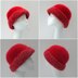 Felted French Toque Two Brims