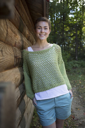 Paloverde Sweater in Berroco Maya - PDF340-6