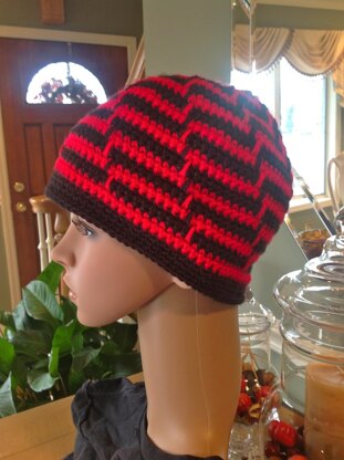 Stepping Up Beanie Cloche Hat PDF12-085