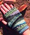Salmon River Fingerless Gloves