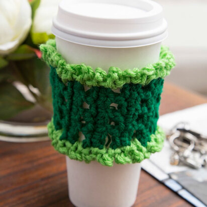Go Green Cozy in Red Heart Super Saver Economy Solids - LW4683 - Downloadable PDF