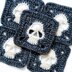 Solid Skull Granny Square