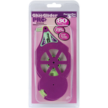 Glue Arts GlueGlider Pro Plus Refill Cartridges 2/Pkg - Perma Tac .25"X40' Each