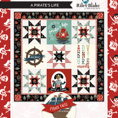 Riley Blake A Pirate's Life - Downloadable PDF