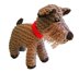 Airedale Terrier sweater, hotwater bottle cover, hat, dog toys