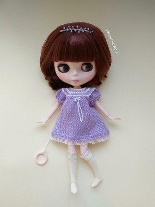 Cute little dress for Blythe doll