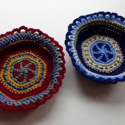 Small Tapestry Basket