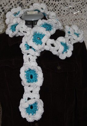 Ice Flower Scarf