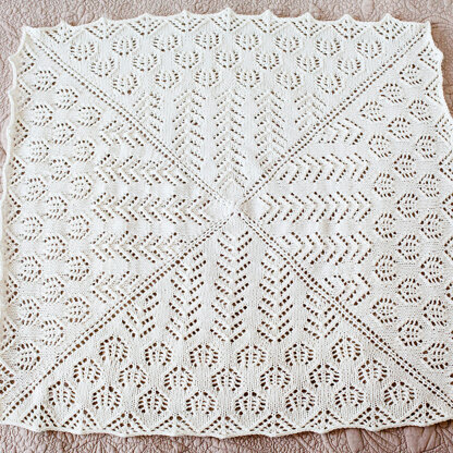 Favourite Things Baby Blanket - Knitting Pattern for Babies in Debbie Bliss Baby Cashmerino