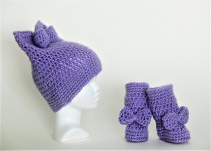 Bonny Baby Bow Hat and Boots