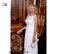 Wedding dress with lace top