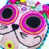 Frida Cat-Lo Sugar Skull Cat Cushion