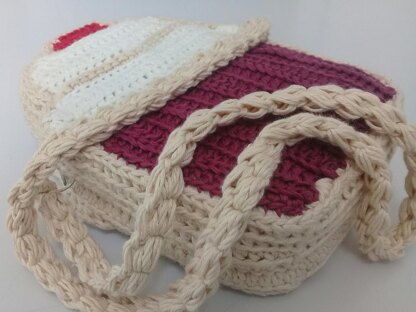 Sweet Cupcake Bag by SweetSamDesign Loveknitting