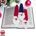 168 Santa decor or bookmark