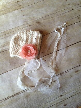 Traditional Vintage Baby Bonnet