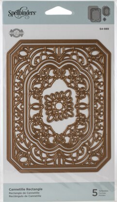 Spellbinders Amazing Paper Grace Nestabilities Dies - Cannetille Rectangle