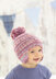 Beret, Helmet and Hats in Sirdar Snuggly Baby Crofter Chunky - 4781 - Downloadable PDF