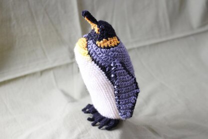 オウサマペンギンのあみぐるみ King penguin amigurumi