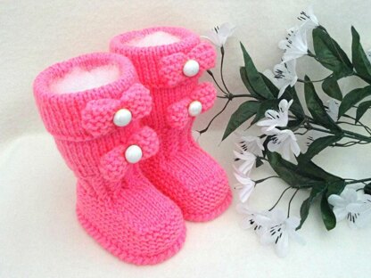 Knitting PATTERN Baby Shoes Baby Hat Baby Set Warm