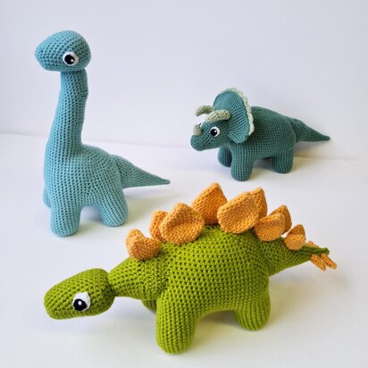 Dinosaur Amigurumi Set