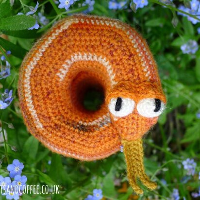 Big Spiral Snake, Little Spiral Snake Crochet Pattern