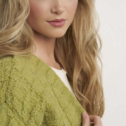 Reef Cardigan in Rowan Brushed Fleece - RTP004-0003-DEP - Downloadable PDF