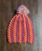 Puffy Stripes Beanie