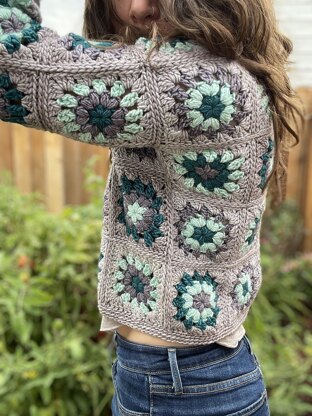 Airie Granny Square Cardigan