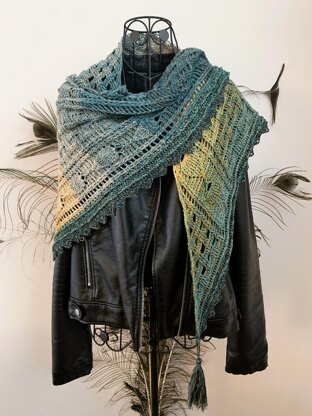 Triangular Scarf "Xanthis"