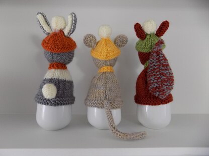 Animal Egg Cosies