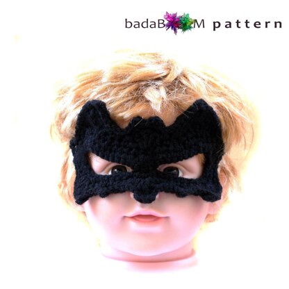 Crochet Batman Mask for Children