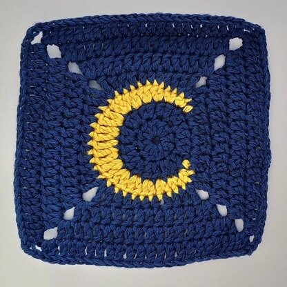 Moon granny square