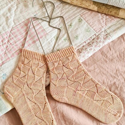 Faded Quilts Socks