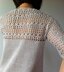 Julia - floral lace tunic (crochet+knit)