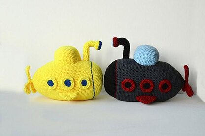 Submarine Amigurumi Crochet Pattern