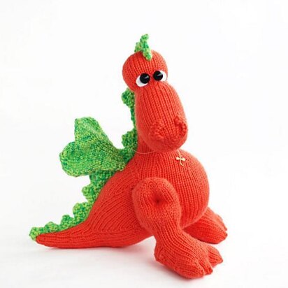 Fiery carroty dragon