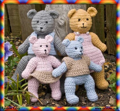 Teddybjörnar på picknick