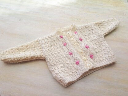 Smocked Toddler Jacket ( Cardigan)