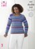 Sweater & Cardigan in King Cole Sprite DK - 5231 - Downloadable PDF
