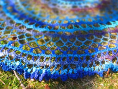 Hawaiian Sea Glass Shawl