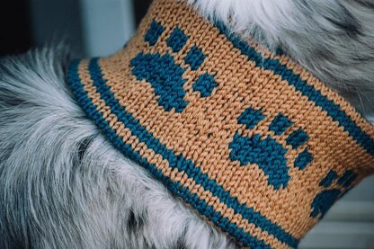 Paw-some Dog Cowl + Paw-some Infinity Scarf