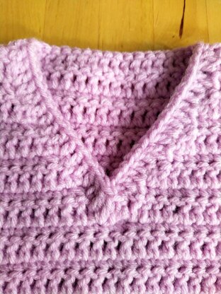 Crochet Pattern - Simple Baby Vest