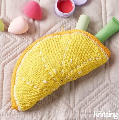 Lemon Slice Make Up Bag