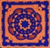 Daisy Girl Afghan Square