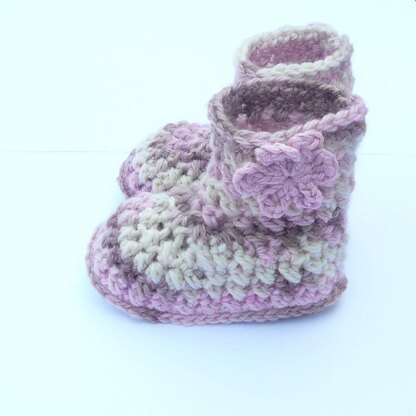 Multicolour Baby Boots