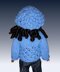 Doll Sweater and Slouchy Hat. Fits American Girl, 18 inch. Gotz, PDF, AG, 043