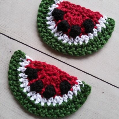 Watermelon Slice Applique