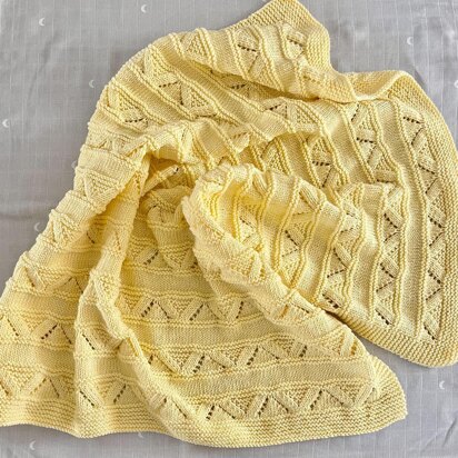 Sunny Peaks Baby Blanket