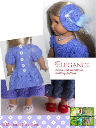 Elegance for american girl , gotz and other 18'' dolls