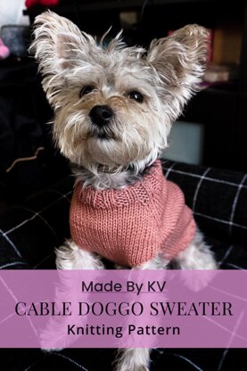 Cable Doggo Sweater